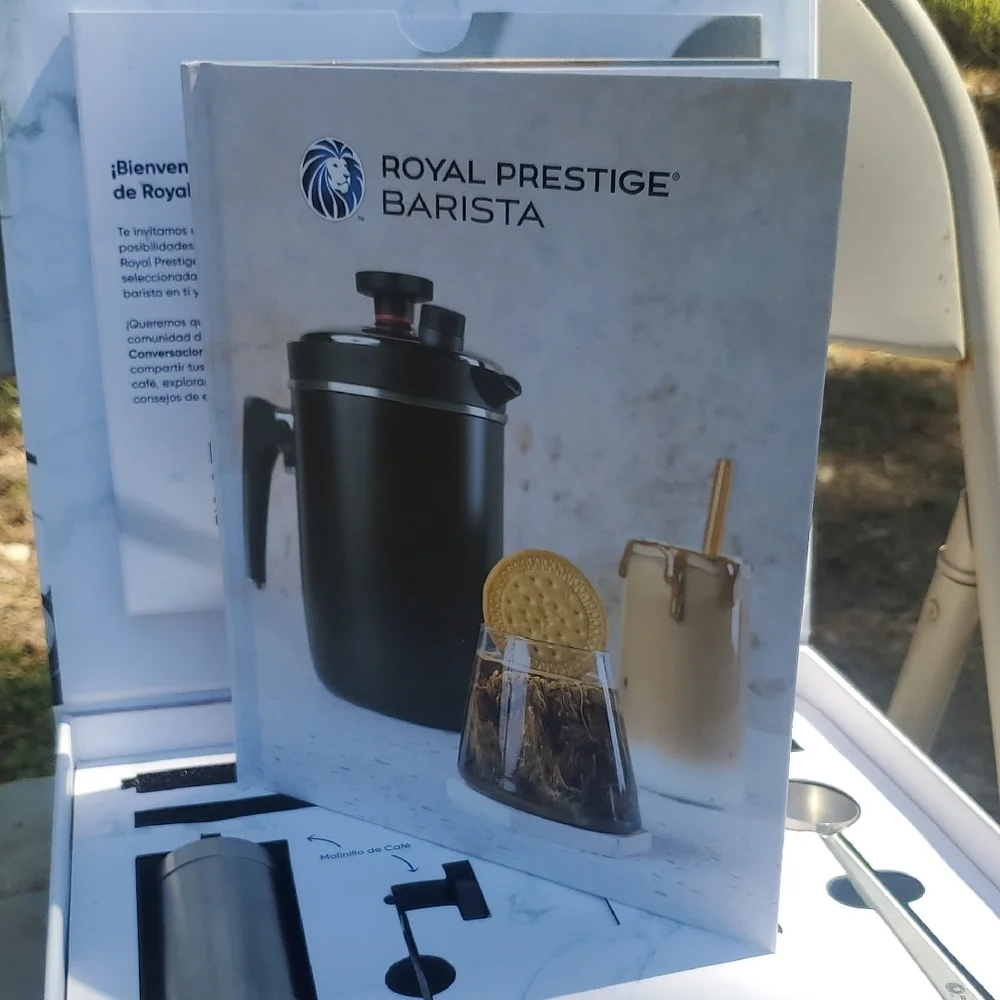 Royal Prestige Baristart Kit - White Coffee & Tea Accessory Set